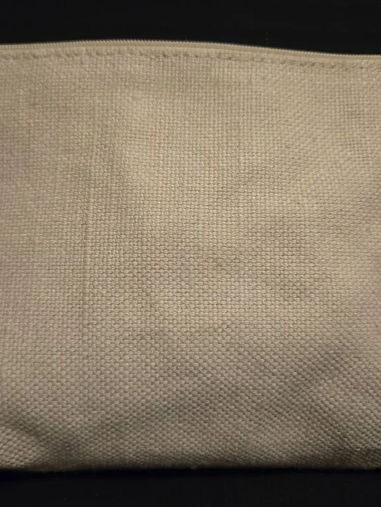 Aveda Makeup Pouch Cosmetic Bag White - Picture 3 of 6